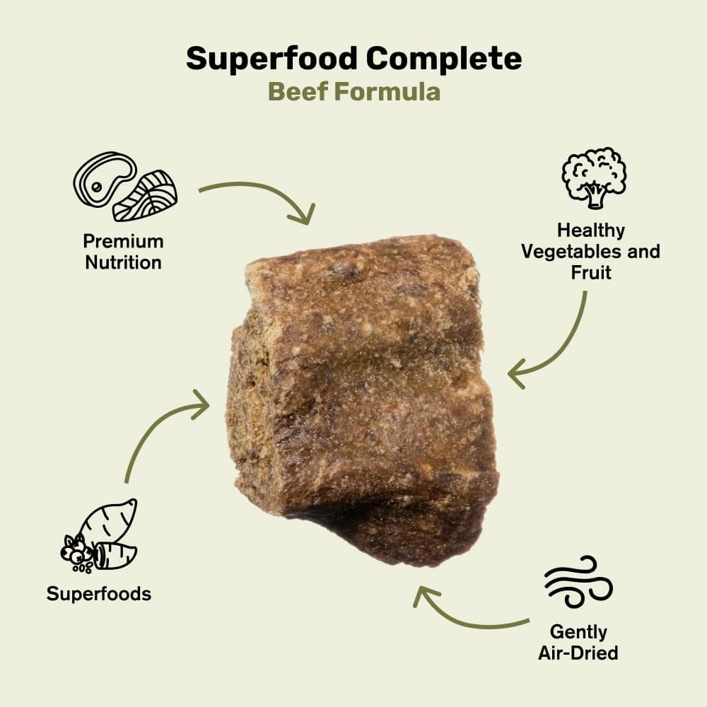 BADLANDS RANCH Air-Dried Beef Dog Food, 87% Real Meat, 24 oz product image 3