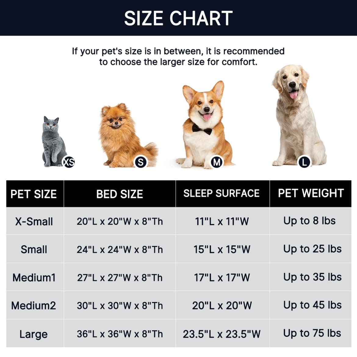 Western Home Calming Soft Round Dog &Cat Bed Small Dog Bed Washable,20" product image 4