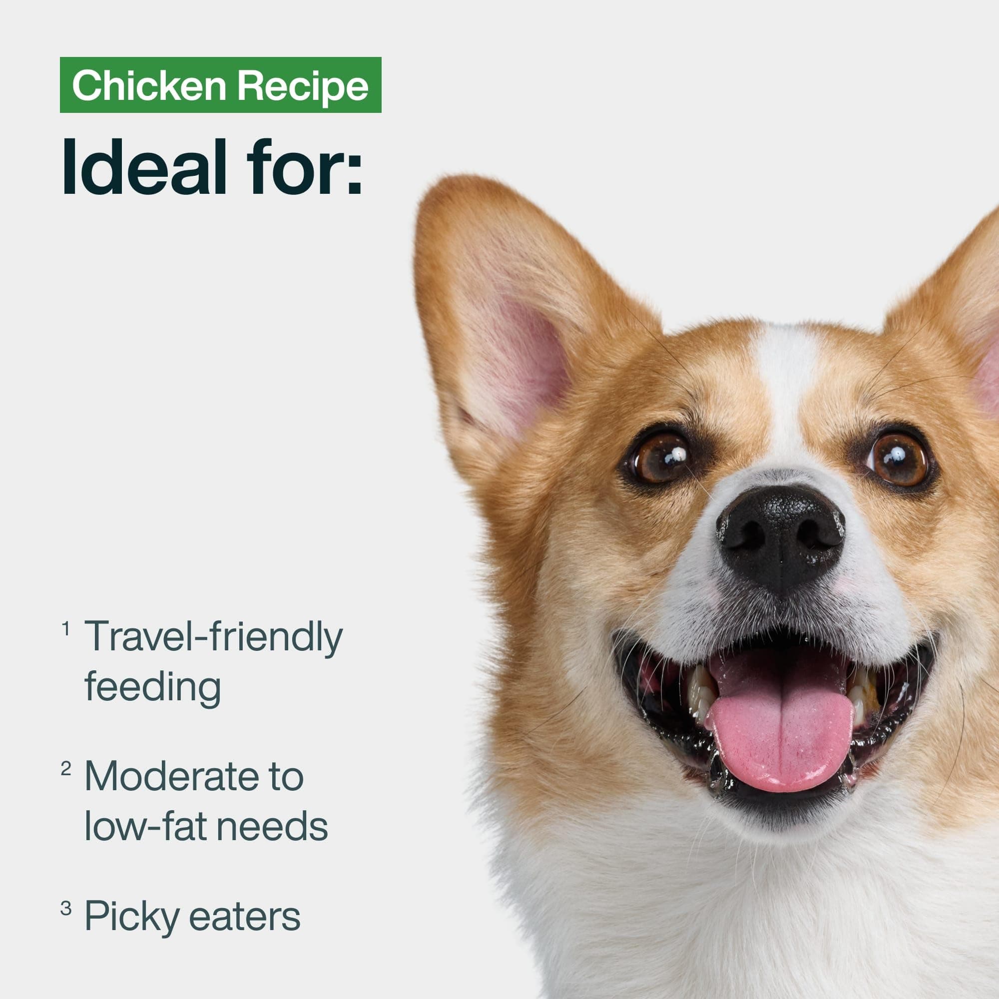 JustFoodForDogs JustFresh Fresh Wet Dog Food or Topper - Chicken, 7 Pack product image 3