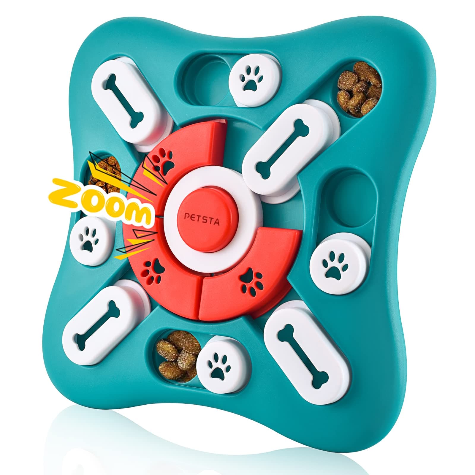 PETSTA PETSTA Dog Puzzle Toys, Treat Dispensing Dog Enrichment Toys for IQ Training and Brain Stimulation, Interactive Mentally Stimulating Toys as Gifts for Puppies, Cats, Dogs