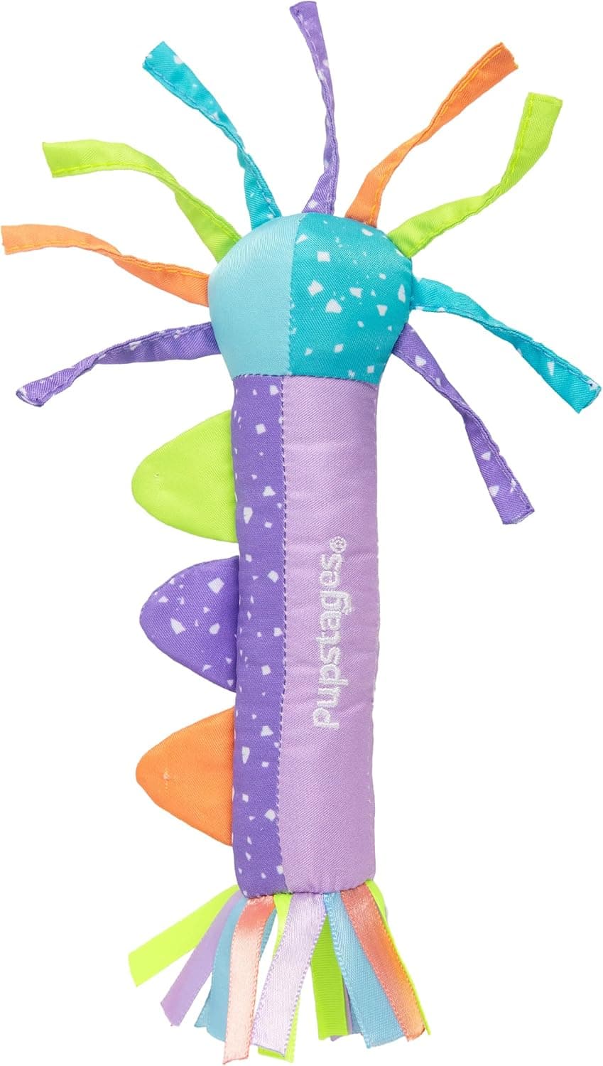 Pupstages Cool Teething Stick Dental Dog Chew Toy, Soak & Freeze, 8.5" | Massages Gums, Cooling & Crunchy When Frozen, Multi-Textured, Toss & Fetch, Moderate Chewers, Small Dogs & Teething Puppies