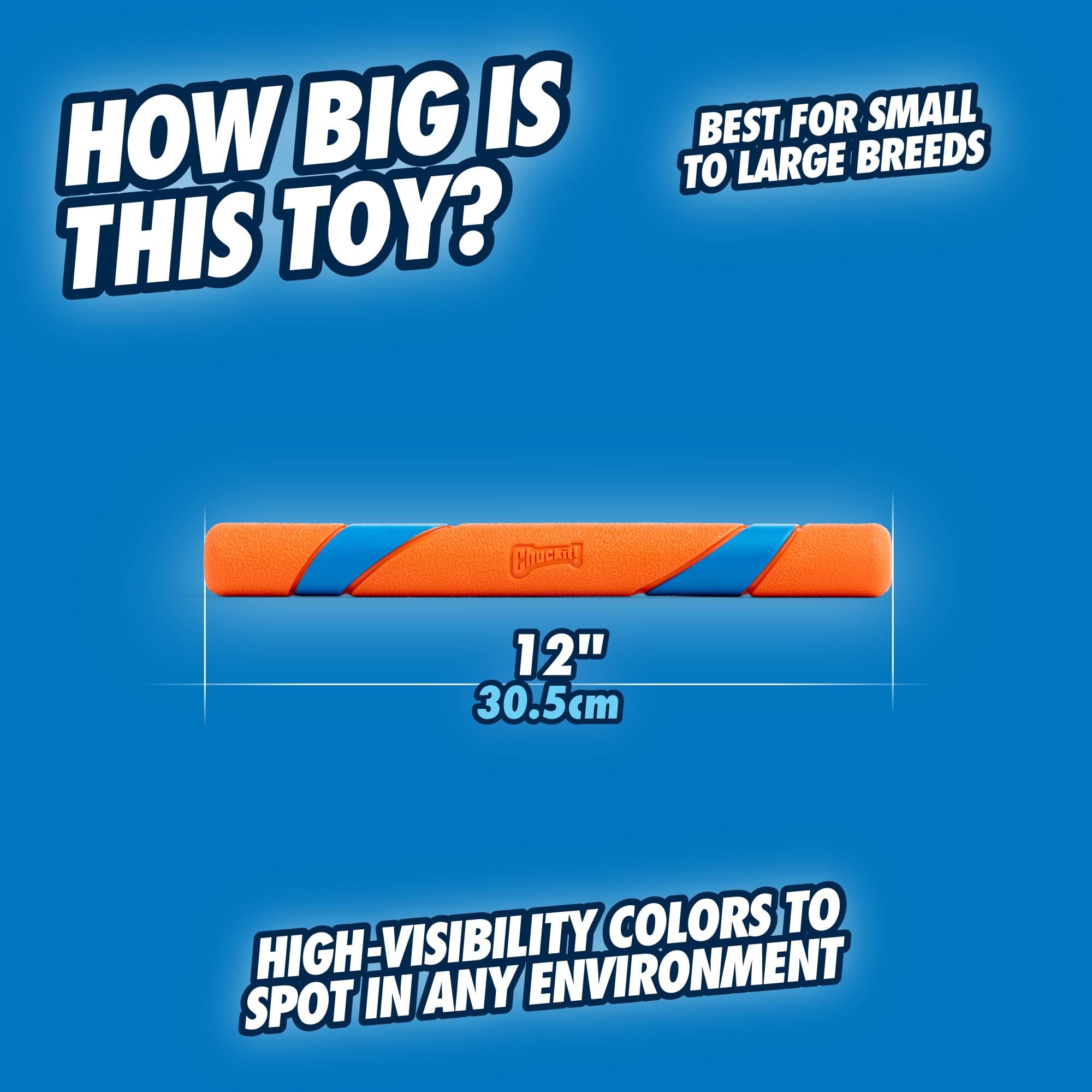 Chuckit! Ultra Fetch Stick Interactive Dog Toy, 12in, All Breeds product image 4