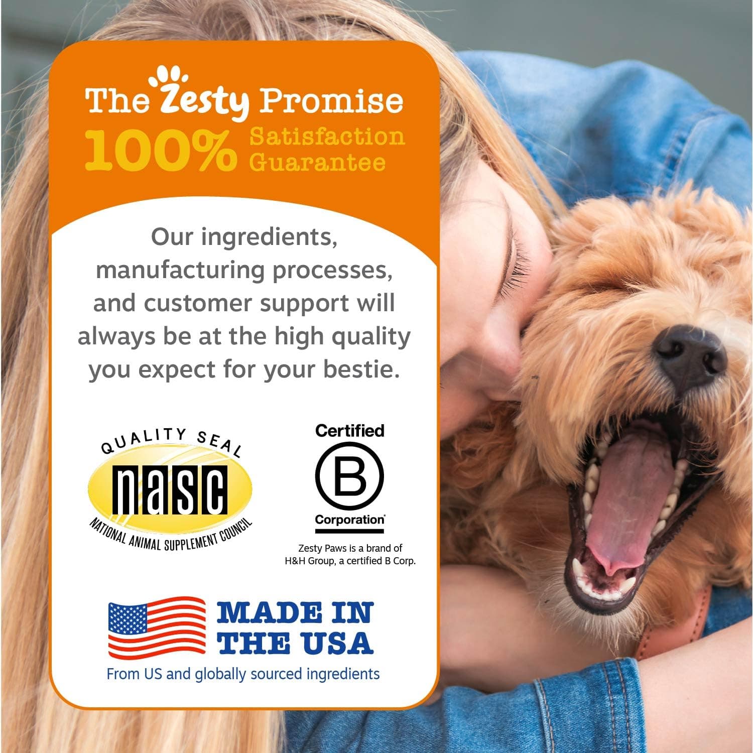 Zesty Paws Salmon Oil for Dogs & Cats - Omega 3 for Dogs 8.5oz product image 4