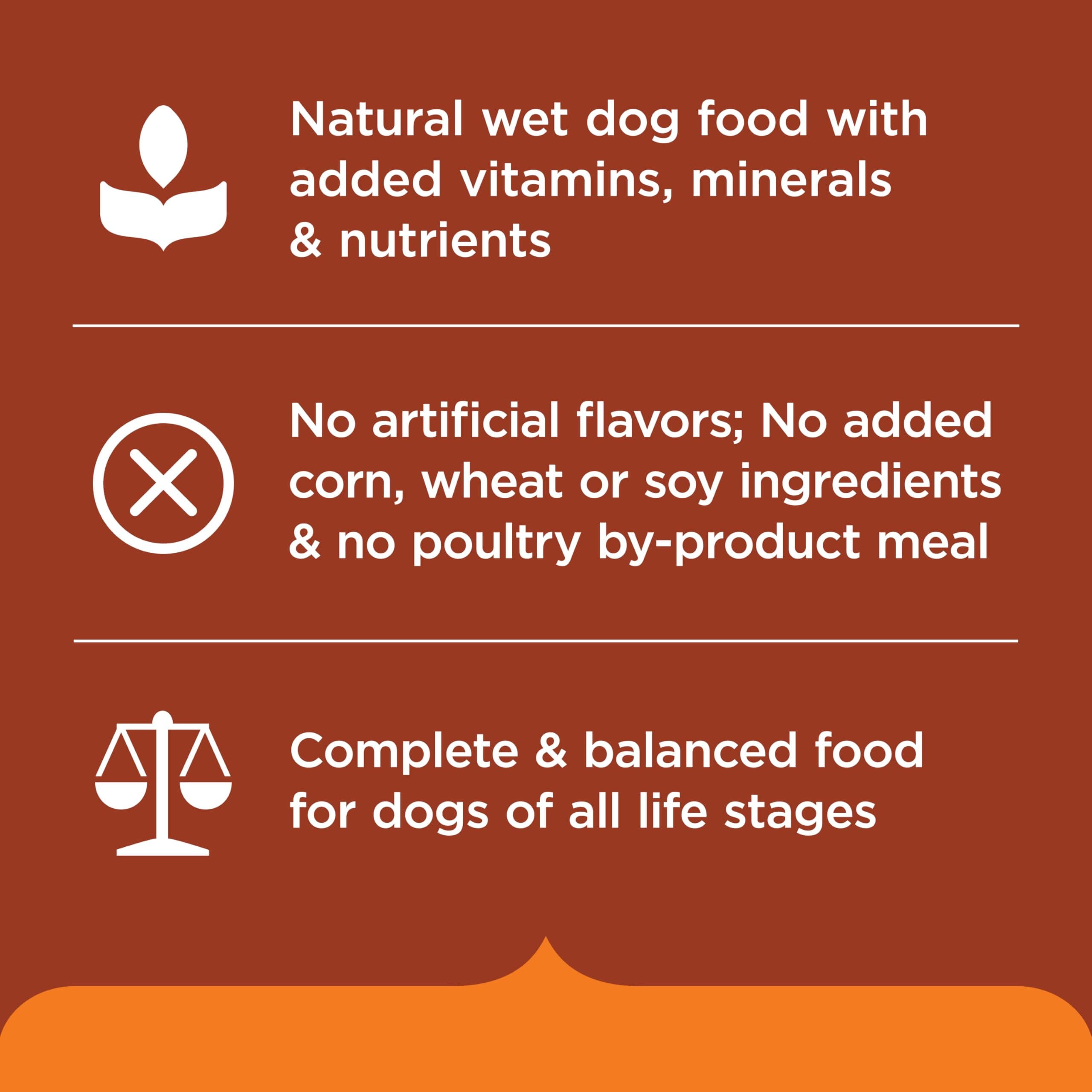 Nutrish Savory Favorites Wet Dog Food Variety Pack, 8 oz Tubs (Rachael Ray) product image 4