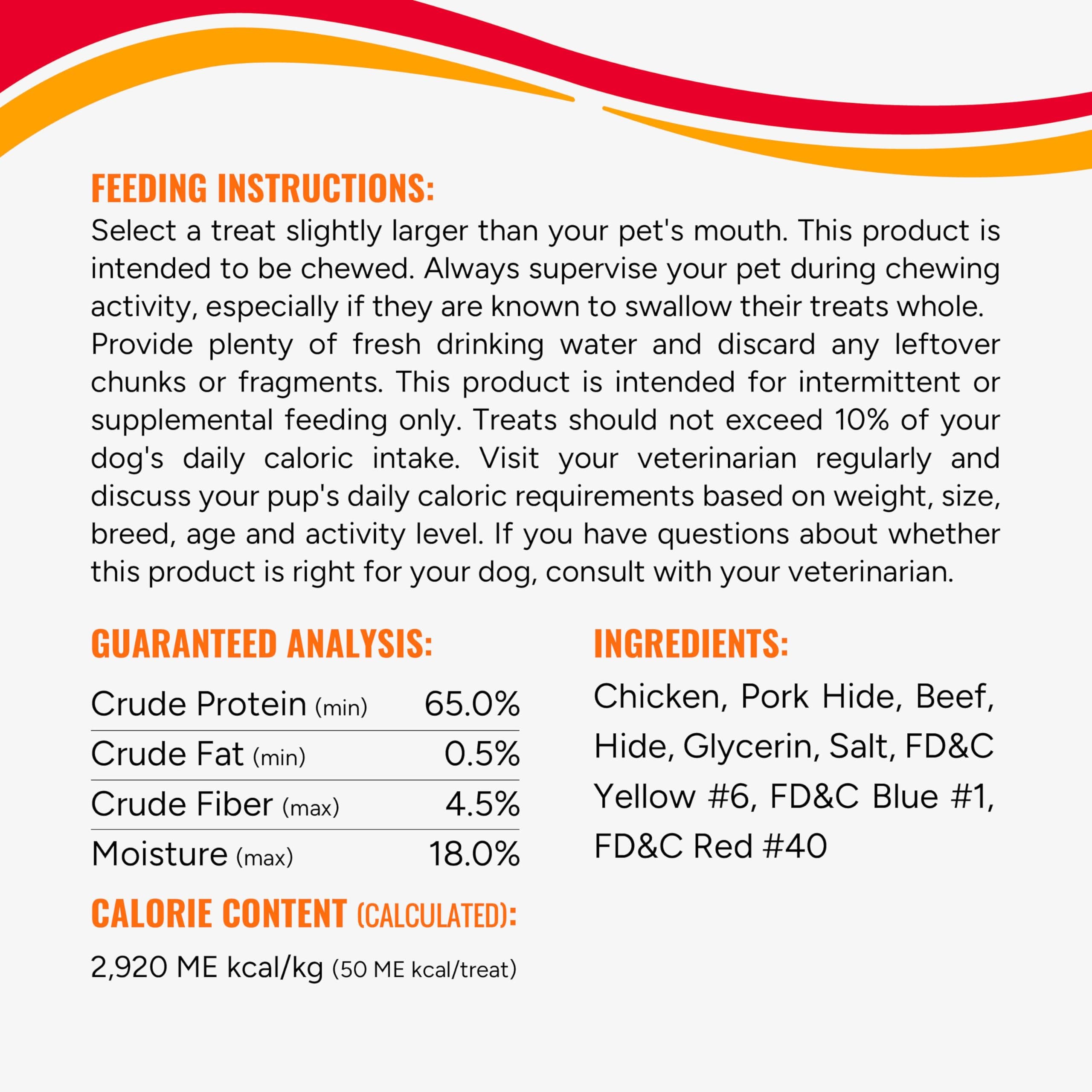 Good 'n' Fun Wings Long-Lasting Dog Treat Made With Real Protein, 12 oz product image 4