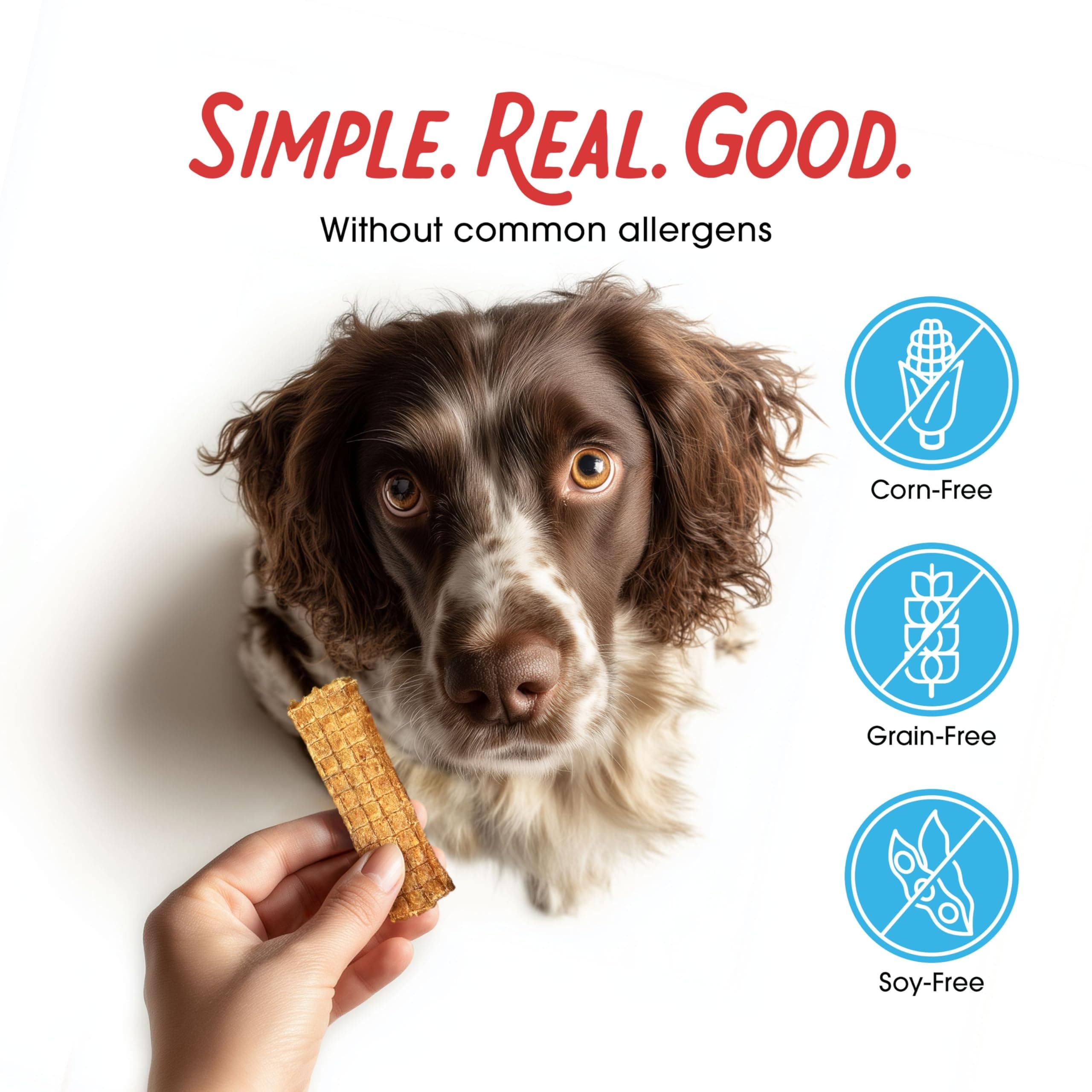 Farmland Traditions Filler Free Dogs Love Chicken Premium Jerky Treats for Dogs, 3 lb. Bag product image 4