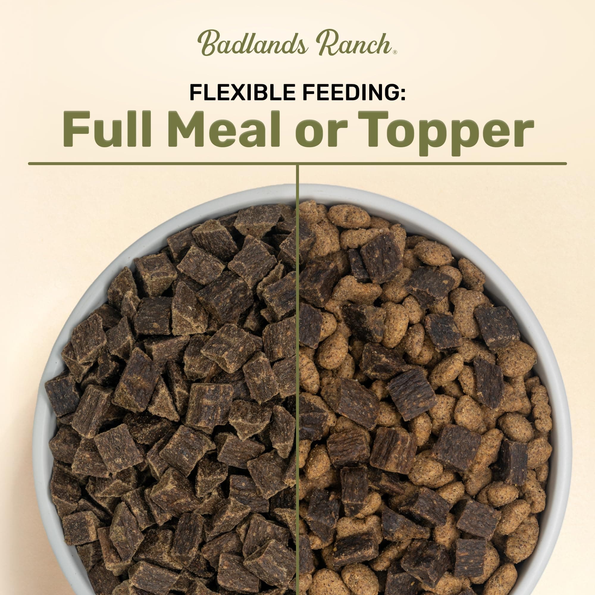 BADLANDS RANCH Air-Dried Beef Dog Food, 87% Real Meat, 24 oz product image 4