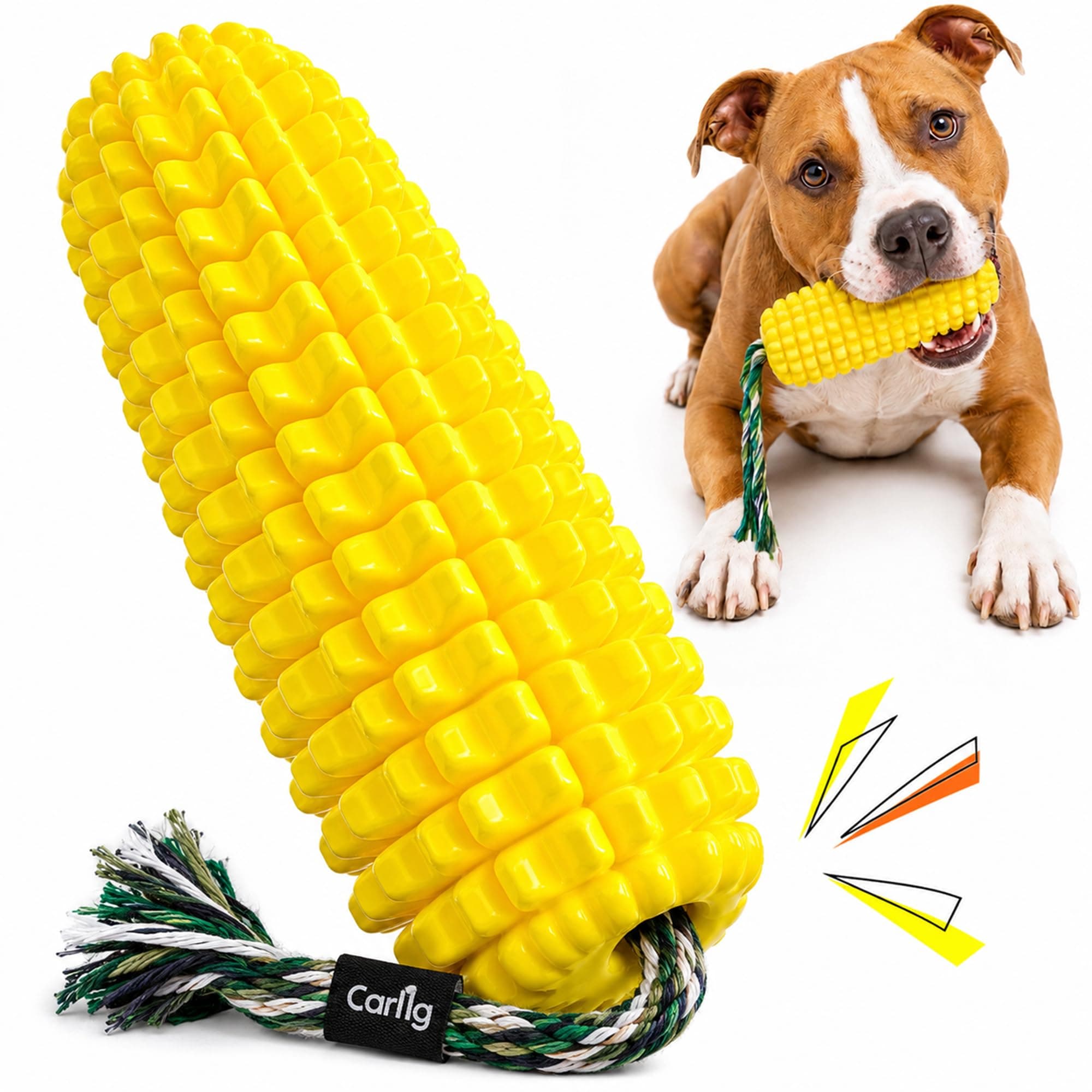 Carllg Carllg Dog Chew Toys for Aggressive Chewers, Indestructible Tough Dog Toys