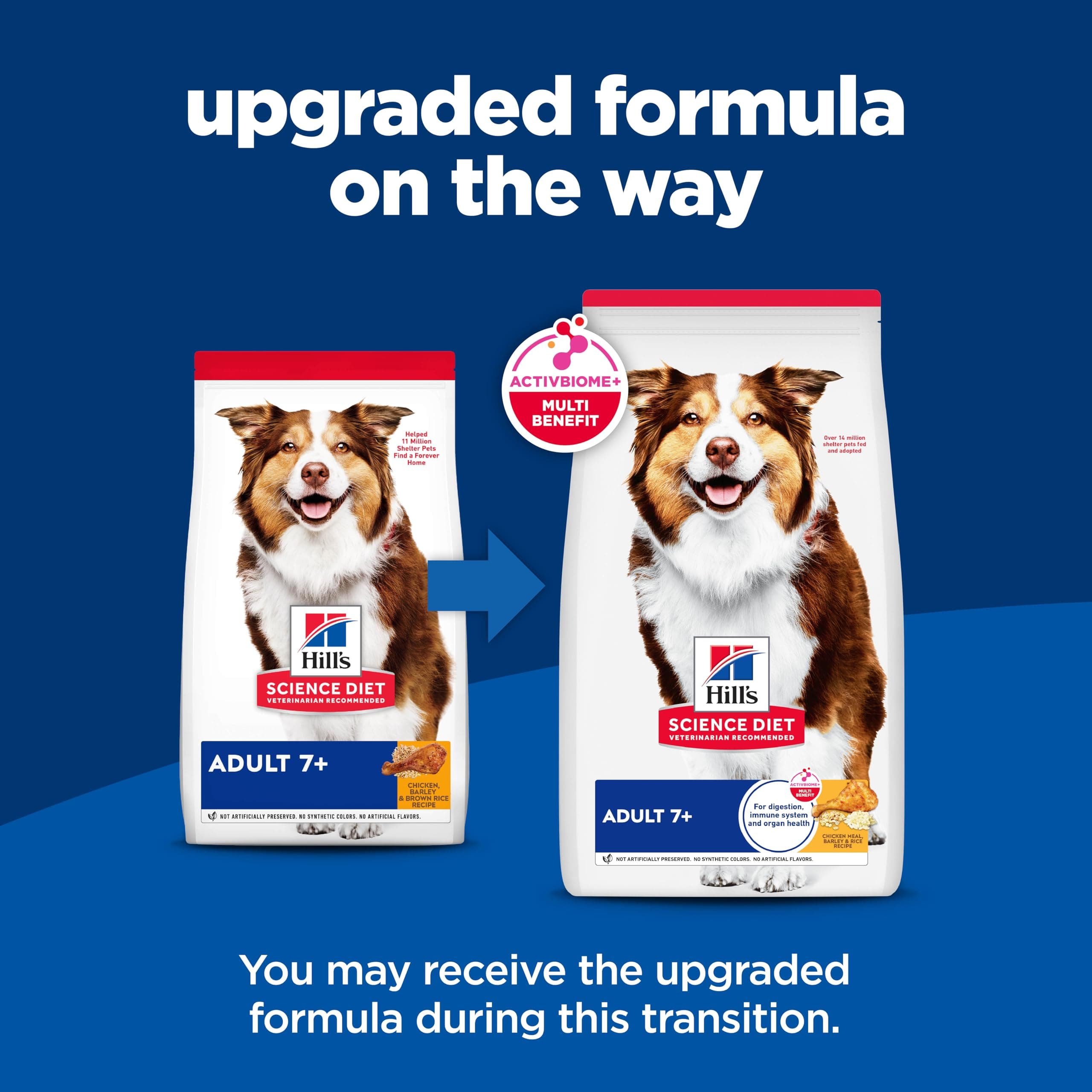 Hill's Science Diet Adult 7+ Dry Dog Food product image 2