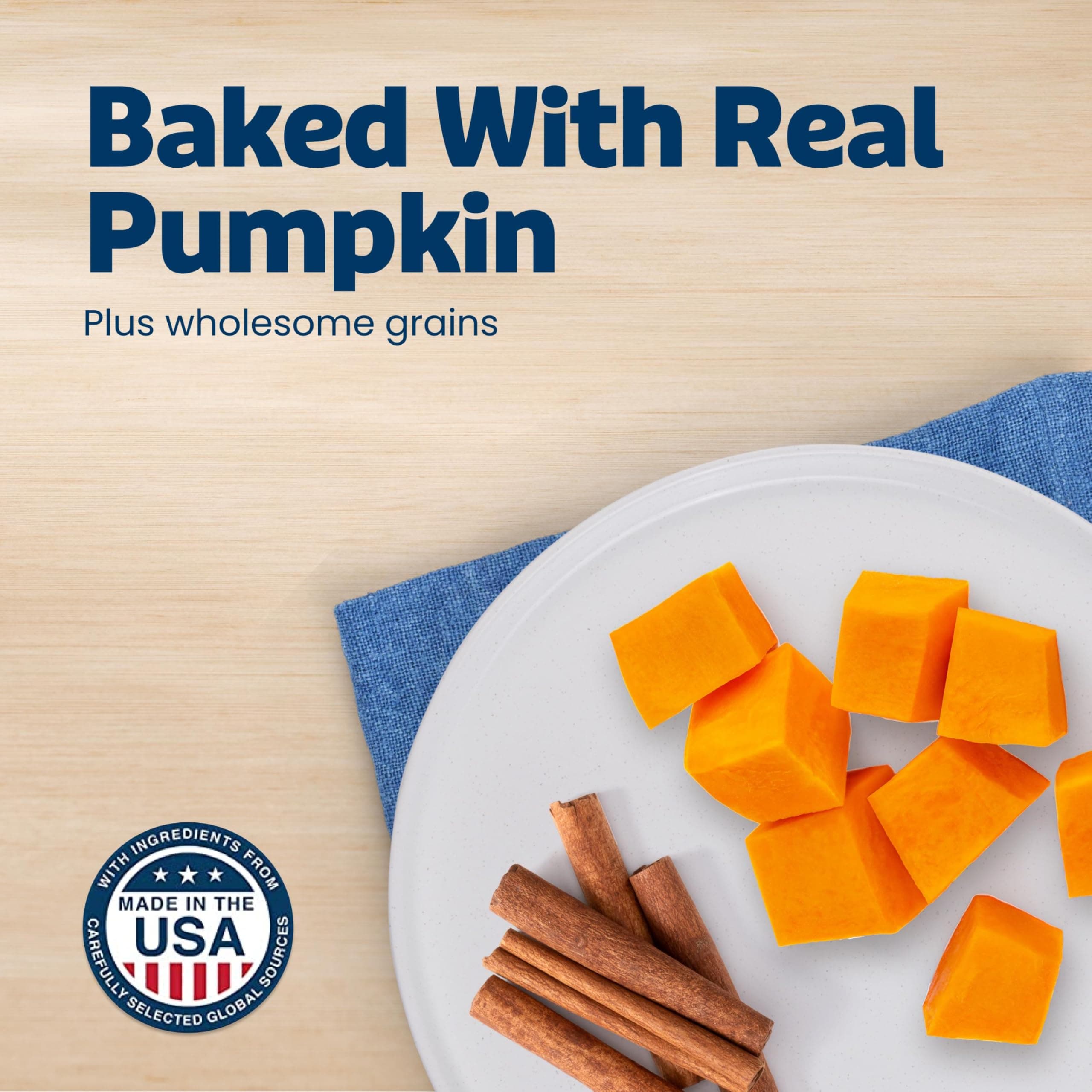 Blue Buffalo Health Bars Pumpkin & Cinnamon Dog Biscuits, 16 oz product image 3