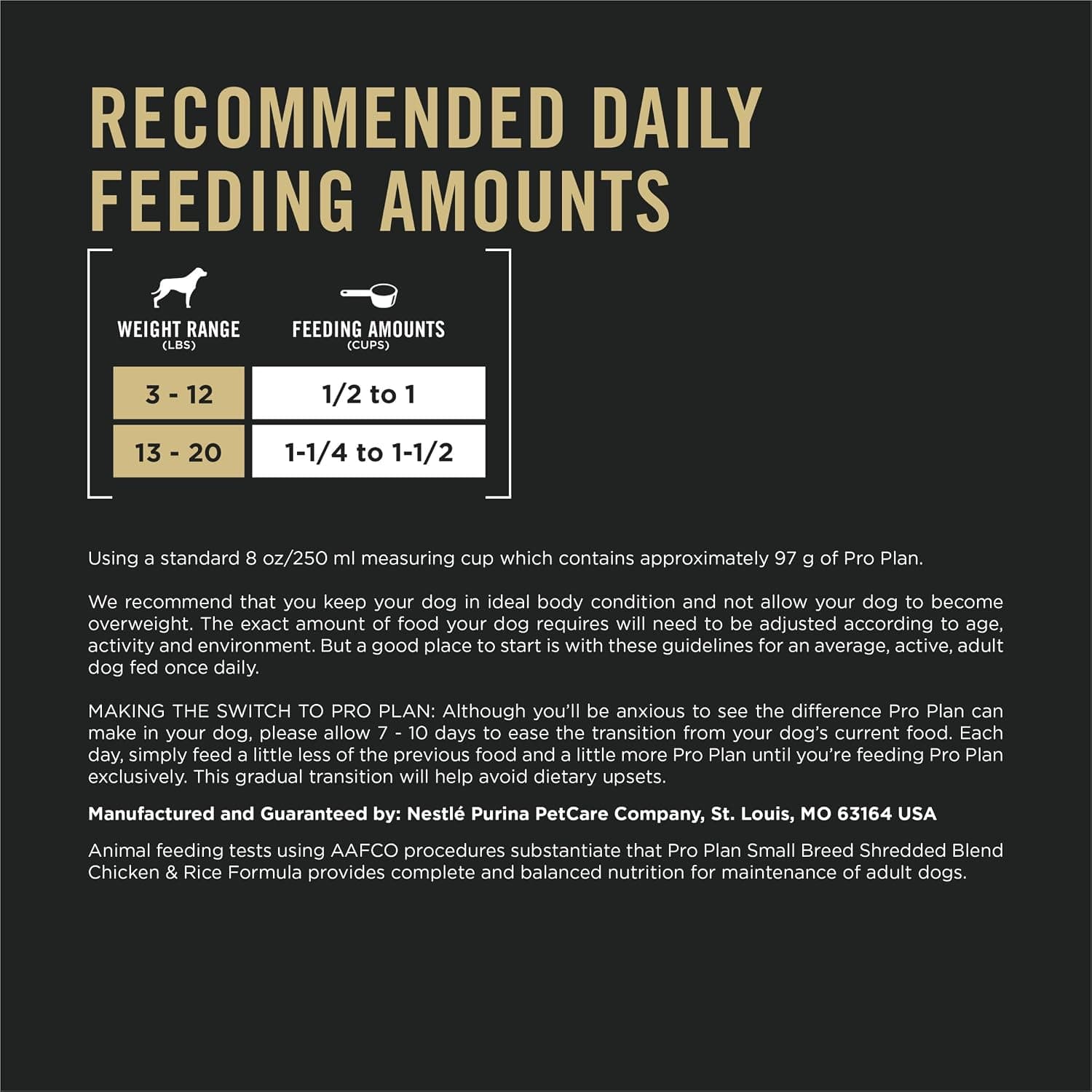 Purina Pro Plan Small Breed Dry Dog Food, Shredded Blend, 6 lb Bag | Chicken & Rice Formula small dog food with probiotics for dogs, high protein to meet needs of active adult dogs under 20 lbs product image 2