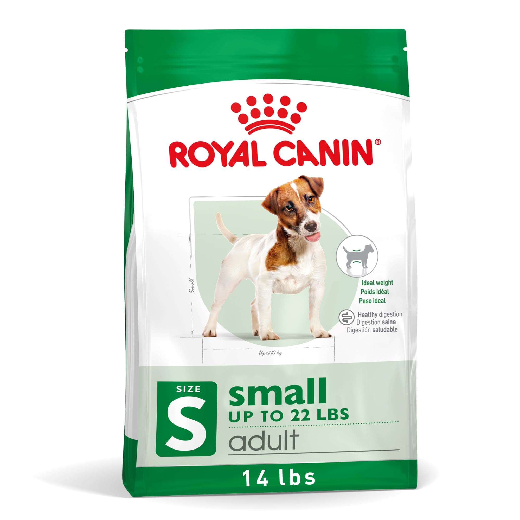 ROYAL CANIN Royal Canin Size Health Nutrition Small Breed Dog Food Dry, Supports Healthy Weight, Digestive Health and Healthy Skin and Coat, 14 lb Bag