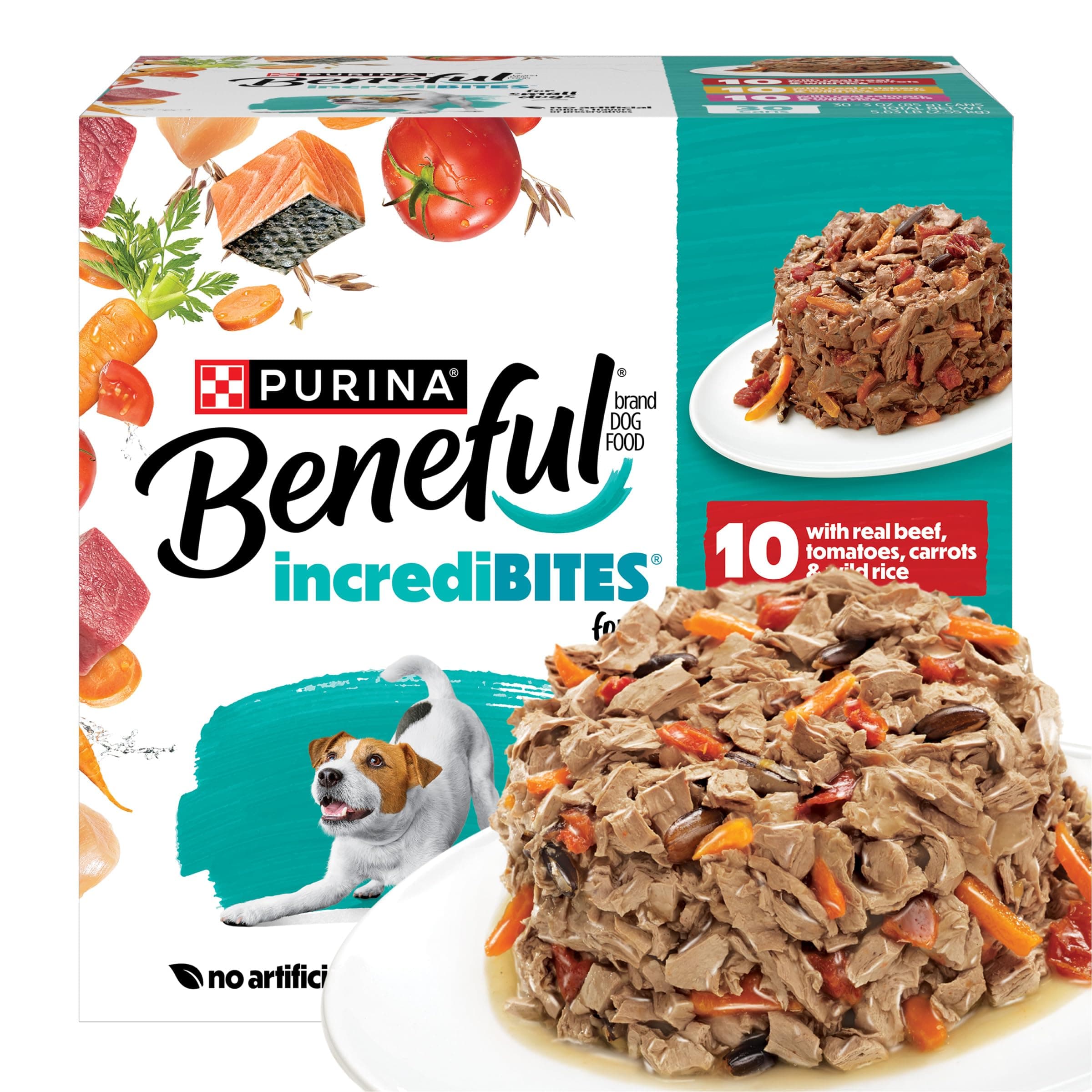Beneful Purina Beneful Small Breed Wet Dog Food Variety Pack, (30) 3 oz Cans